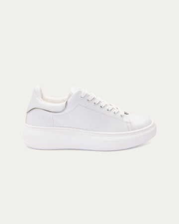 Sneakers Appleskin bianco silver, vegane ecologiche