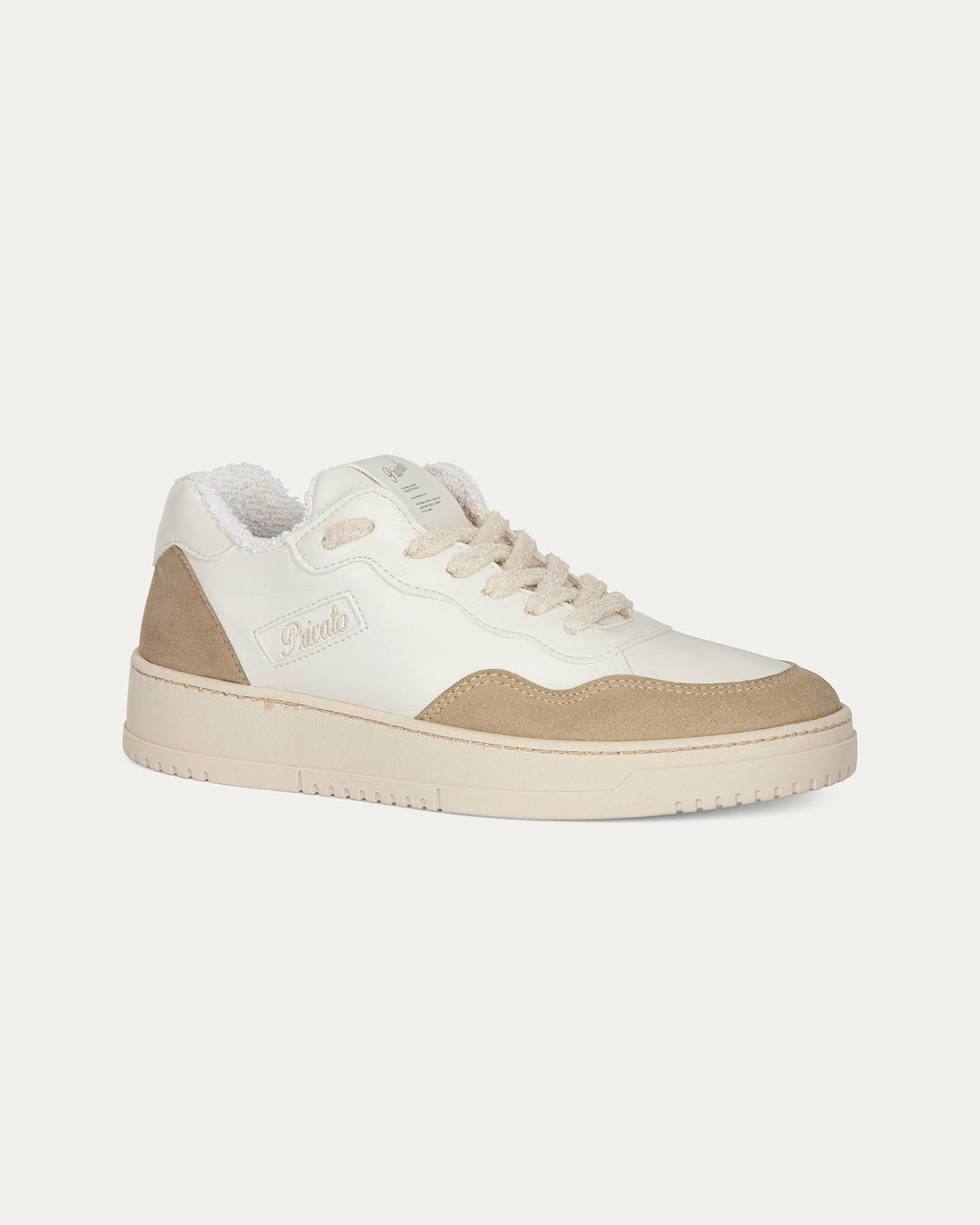 Sneakers Lauren bianco beige, vegane ecologiche