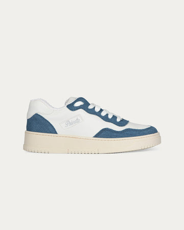 Sneakers Lauren bianco jeans, vegane ecologiche